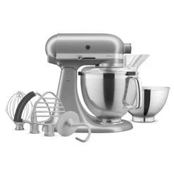 KitchenAid - KSM195 Stand Mixer Contour Silver