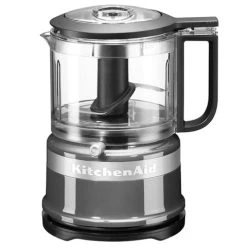 KitchenAid - KFC3516 Mini Food Chopper 3.5 Cup Contour Silver