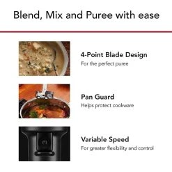 KitchenAid Variable Speed Cordless Hand Blender With Accessories | Empire Red -KitchenAid Sales 51fazrqhpss. ac sl1000