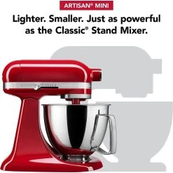 KitchenAid 3.5-Quart Artisan Mini Plus Tilt-Head Stand Mixer | Empire Red -KitchenAid Sales 71apkbcp8gl. ac sl1500
