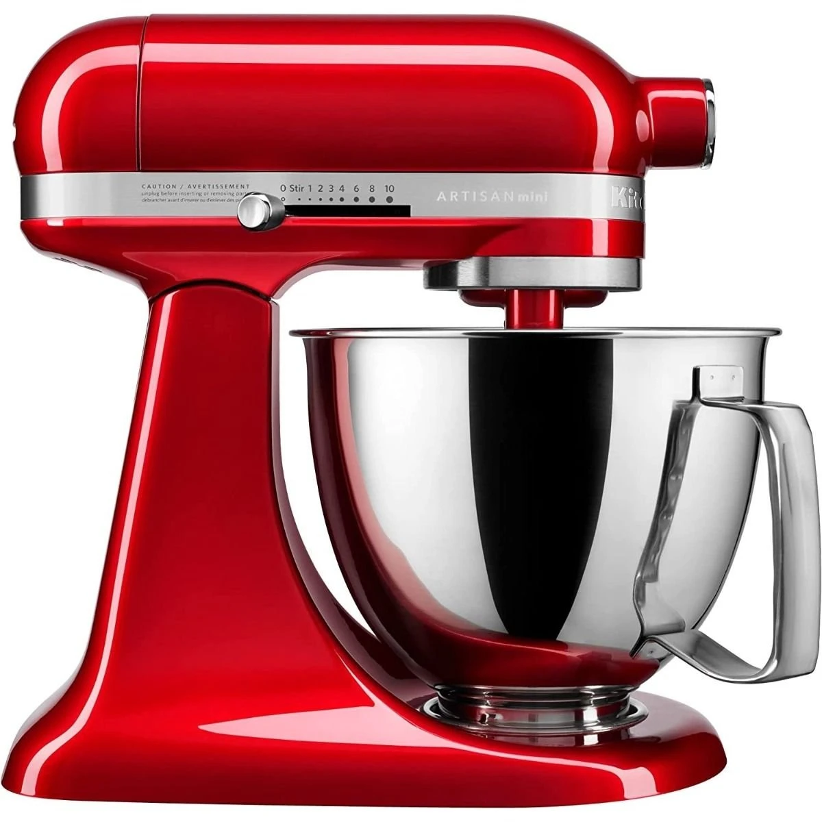 KitchenAid 3.5-Quart Artisan Mini Plus Tilt-Head Stand Mixer | Candy Apple Red 3 KitchenAid 3.5-Quart Artisan Mini Plus Tilt-Head Stand Mixer | Candy Apple Red
