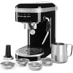 KitchenAid Semi Auto Metal Espresso Maker | Onyx Black -KitchenAid Sales 71j lw5e il. ac sl1500