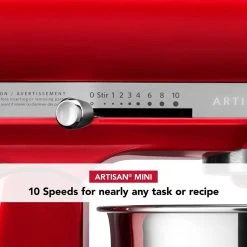 KitchenAid 3.5-Quart Artisan Mini Plus Tilt-Head Stand Mixer | Candy Apple Red 13 KitchenAid 3.5-Quart Artisan Mini Plus Tilt-Head Stand Mixer | Candy Apple Red -KitchenAid Sales 71q4eopbjel. ac sl1500