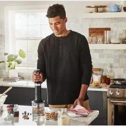 KitchenAid Variable Speed Cordless Hand Blender With Accessories | Onyx Black -KitchenAid Sales 71sjj3d9url. ac sl1500