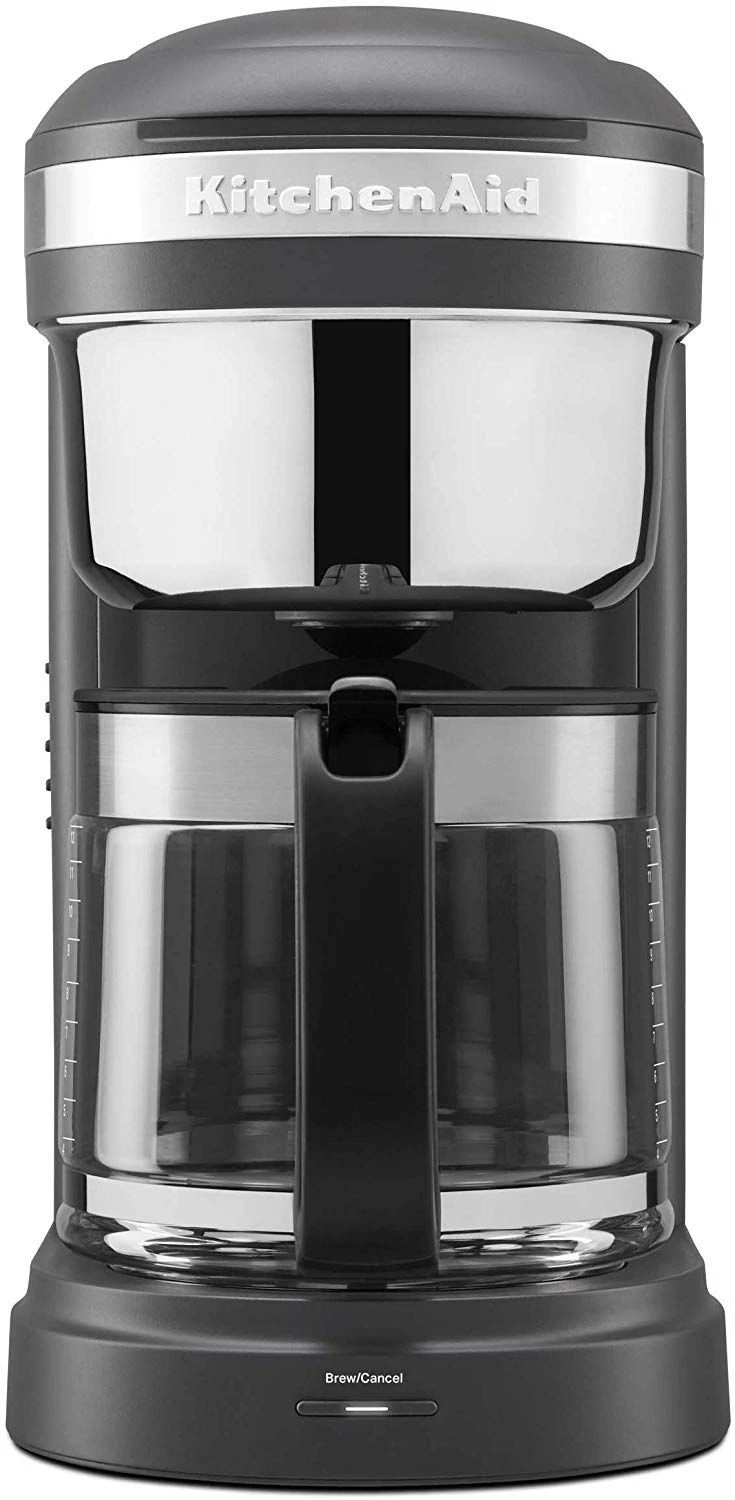 KitchenAid 12-Cup Drip Coffee Maker With Spiral Showerhead | Matte Charcoal Grey 4 KitchenAid 12-Cup Drip Coffee Maker With Spiral Showerhead | Matte Charcoal Grey - Image 2