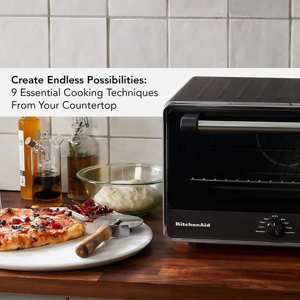 KitchenAid Digital Countertop Oven With Air Fry | Black Matte 7 KitchenAid Digital Countertop Oven With Air Fry | Black Matte - Image 5