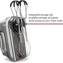 KitchenAid 6-Speed Hand Mixer With Flex Edge Beaters | Contour Silver -KitchenAid Sales 817uqg ajil. ac sl1500