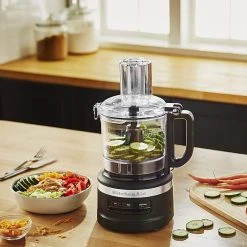 KitchenAid 9-Cup Food Processor | Black Matte -KitchenAid Sales 819rmqja9fl. ac sl1500