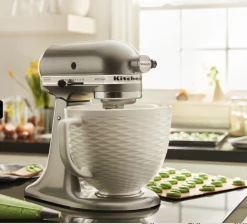 KitchenAid 5-Quart White Chocolate Textured Ceramic Bowl | Fits 4.5-Quart & 5-Quart KitchenAid Tilt-Head Stand Mixers -KitchenAid Sales annotation 2019 10 07 095149