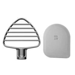 KitchenAid Stainless Steel Stand Mixer Tools (4-Piece Set) | Fits 4.5-Quart & 5-Quart KitchenAid Artisan Tilt-Head Stand Mixers -KitchenAid Sales beater and scraper 2