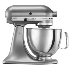 KitchenAid 5-Quart Artisan Tilt-Head Stand Mixer | Contour Silver + Ultimate Baker's Bundle -KitchenAid Sales countoursilver