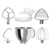 KitchenAid 5-Quart Stainless Steel Bowl + Stainless Steel Pastry Beater Accessory Pack + Pouring Shield | Fits 5-Quart KitchenAid Tilt-Head Stand Mixers 2 KitchenAid 5-Quart Stainless Steel Bowl + Stainless Steel Pastry Beater Accessory Pack + Pouring Shield | Fits 5-Quart KitchenAid Tilt-Head Stand Mixers -KitchenAid Sales ekb 5qthbowl ssaccy spb22