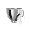 KitchenAid 5-Quart Stainless Steel Bowl W/Handle + Flex Edge Beater | Fits 4.5-Quart & 5-Quart KitchenAid Tilt-Head Mixers -KitchenAid Sales ekb k5thsbp kfe5t