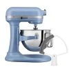 KitchenAid 6-Quart Pro 600 Bowl-Lift Stand Mixer | Matte Vintage Blue + Flex Edge Beater -KitchenAid Sales ekb kp26m1xvb fe