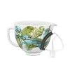 KitchenAid 5-Quart Tropical Floral Ceramic Bowl + Flex Edge Beater | Fits 4.5-Quart & 5-Quart KitchenAid Tilt-Head Stand Mixers -KitchenAid Sales ekb ksm2cb5ptf kfe5t