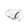 KitchenAid 3.5-Quart Glass Bowl + Flex Edge Beater | Fits 3.5-Quart KitchenAid Artisan Mini Tilt-Head Stand Mixers -KitchenAid Sales ekb ksm35gb kfe35t