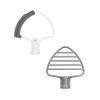 KitchenAid Flex Edge Beater + Coated Pastry Beater Accessory Pack | Fits 5-Quart & 6-Quart KitchenAid Bowl-Lift Stand Mixers -KitchenAid Sales ekb ksmpb7 kfew6l
