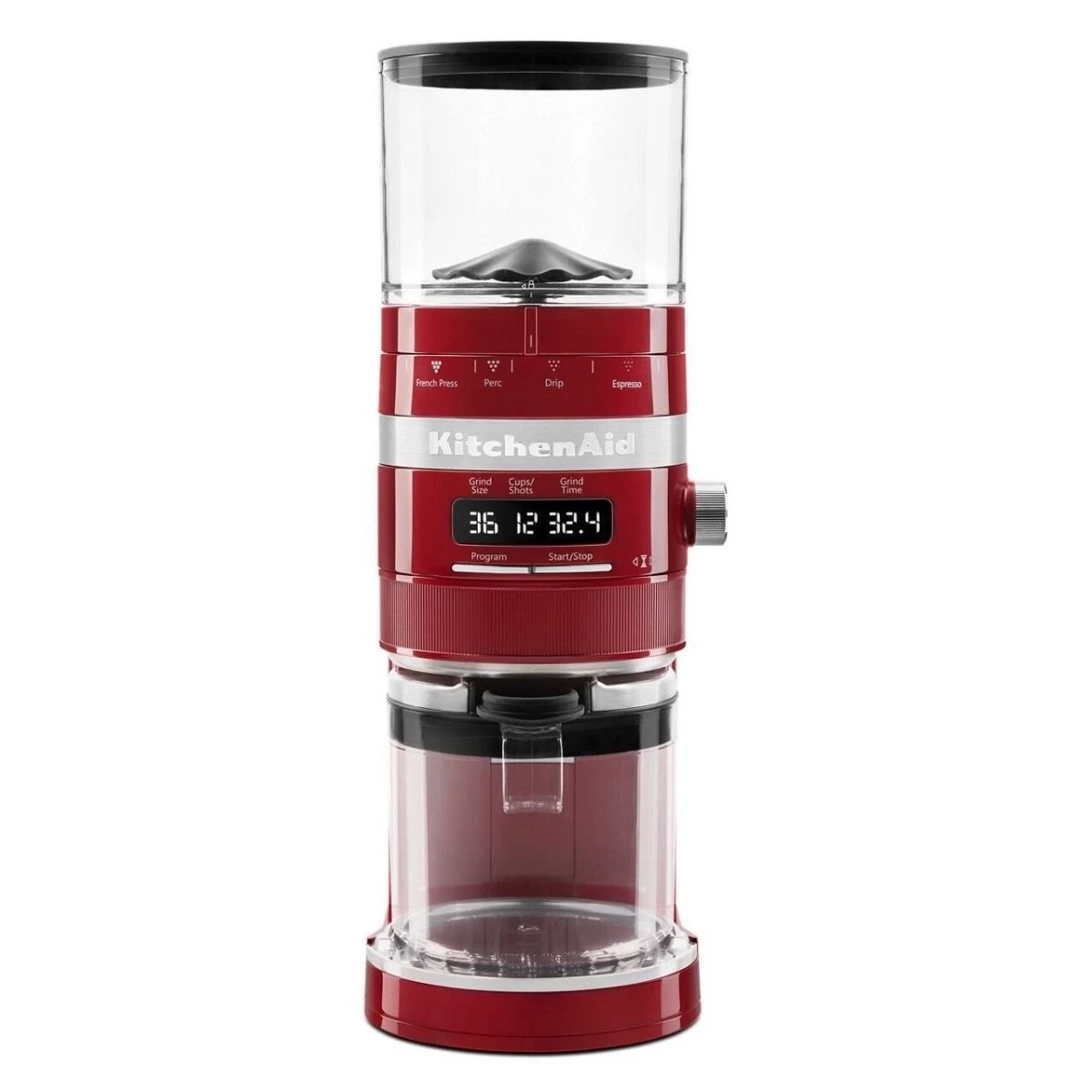 KitchenAid Burr Grinder With Dose Control | Empire Red 4 KitchenAid Burr Grinder With Dose Control | Empire Red - Image 2