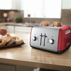 KitchenAid 4-Slice Toaster With Manual High-Lift Lever | Empire Red 7 KitchenAid 4-Slice Toaster With Manual High-Lift Lever | Empire Red -KitchenAid Sales ka toaster 2 1