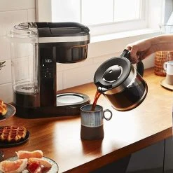 KitchenAid 12-Cup Drip Coffee Maker With Spiral Showerhead & Warming Plate| Onyx Black -KitchenAid Sales kacoffeemaker6 2