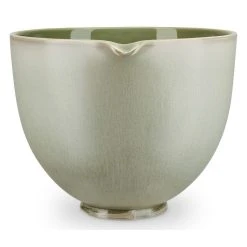 KitchenAid 5-Quart Sage Leaf Ceramic Bowl + Flex Edge Beater | Fits 4.5-Quart & 5-Quart KitchenAid Tilt-Head Stand Mixers -KitchenAid Sales kasage2 1