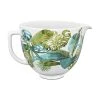 KitchenAid 5-Quart Tropical Floral Patterned Ceramic Bowl | Fits 4.5-Quart & 5-Quart KitchenAid Tilt-Head Stand Mixers -KitchenAid Sales katrop1