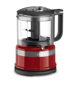 KitchenAid Empire Red Small Appliances Set | Mini Food Processor, Blender & Hand Mixer -KitchenAid Sales kfc3516er kitchenaid empire red mini food processor 3