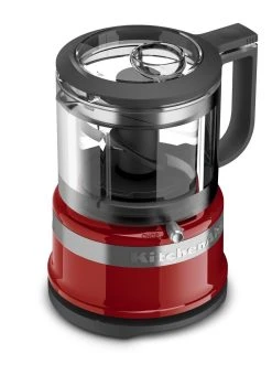 KitchenAid 3.5-Cup Mini Food Processor | Empire Red -KitchenAid Sales kfc3516er kitchenaid s 3.5 cup mini food processor in empire red