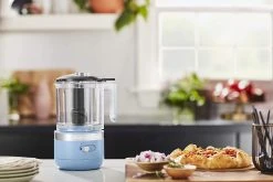 KitchenAid 5-Cup Cordless Food Chopper | Blue Velvet 11 KitchenAid 5-Cup Cordless Food Chopper | Blue Velvet -KitchenAid Sales kfcb519bv cordless food chopper blue velvet