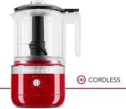 KitchenAid 5-Cup Cordless Food Chopper | Empire Red