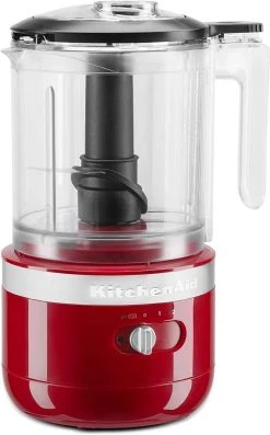 KitchenAid 5-Cup Cordless Food Chopper | Empire Red -KitchenAid Sales kfcb519er cordless food chopper empire red