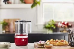 KitchenAid 5-Cup Cordless Food Chopper | Empire Red -KitchenAid Sales kfcb519er kitchenaid cordless food chopper empire red