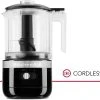KitchenAid 5-Cup Cordless Food Chopper | Onyx Black -KitchenAid Sales kfcb519ob 5 cup cordless food chopper in onyx black