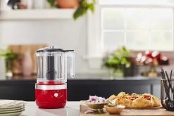 KitchenAid 5-Cup Cordless Food Chopper | Passion Red -KitchenAid Sales kfcb519pa kitchenaid cordless food chopper passion red