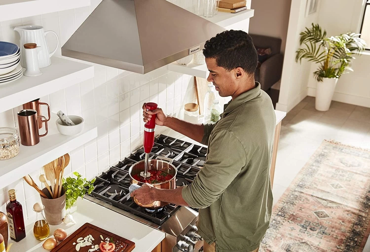 KitchenAid Variable Speed Cordless Hand Blender | Empire Red 6 KitchenAid Variable Speed Cordless Hand Blender | Empire Red - Image 4