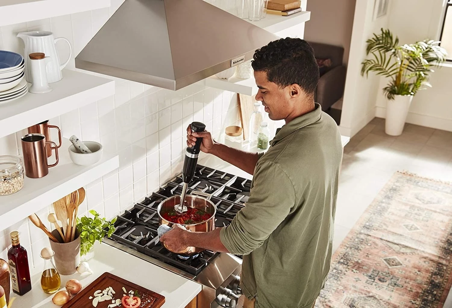 KitchenAid Variable Speed Cordless Hand Blender | Onyx Black - Image 4