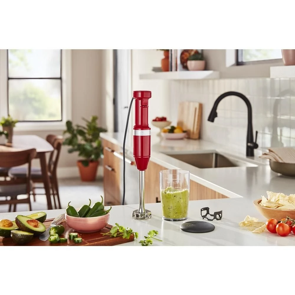 KitchenAid Variable Speed Corded Hand Blender | Empire Red 4 KitchenAid Variable Speed Corded Hand Blender | Empire Red - Image 2
