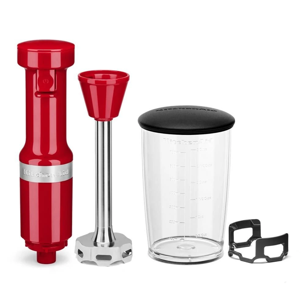 KitchenAid Variable Speed Corded Hand Blender | Passion Red - Image 3