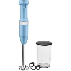 KitchenAid Variable Speed Corded Hand Blender |Blue Velvet -KitchenAid Sales khbv53vb kitchenaid variable speed hand blender blue velvet 1