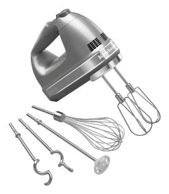 KitchenAid 9-Speed Hand Mixer | Contour Silver -KitchenAid Sales khm926cu kitchenaid hand mixer 9speed