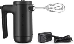 KitchenAid 7-Speed Cordless Hand Mixer | Black Matte 8 KitchenAid 7-Speed Cordless Hand Mixer | Black Matte -KitchenAid Sales khmb732bm kitchenaid 7 speed cordless hand mixer with accessories