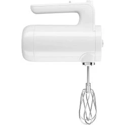 KitchenAid 7-Speed Cordless Hand Mixer | White -KitchenAid Sales khmb732wh cordless hand mixer
