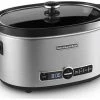 KitchenAid Slow Cooker 6-Quart With Glass Lid | Stainless Steel -KitchenAid Sales kitchen aid slow cooker ksc6223ss glass lid popup