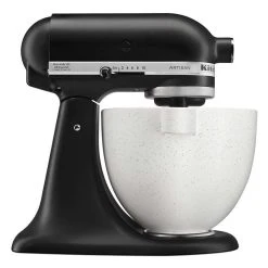 KitchenAid 5-Quart Speckled Stone Ceramic Bowl | Fits 4.5-Quart & 5-Quart KitchenAid Tilt-Head Stand Mixers -KitchenAid Sales kitchenad5qcspkstnbwavssf21 vnd