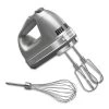 KitchenAid 7-Speed Hand Mixers | Multiple Colors Available -KitchenAid Sales kitchenaid 7 speed hand mixer in contour silver khm7210cu 2
