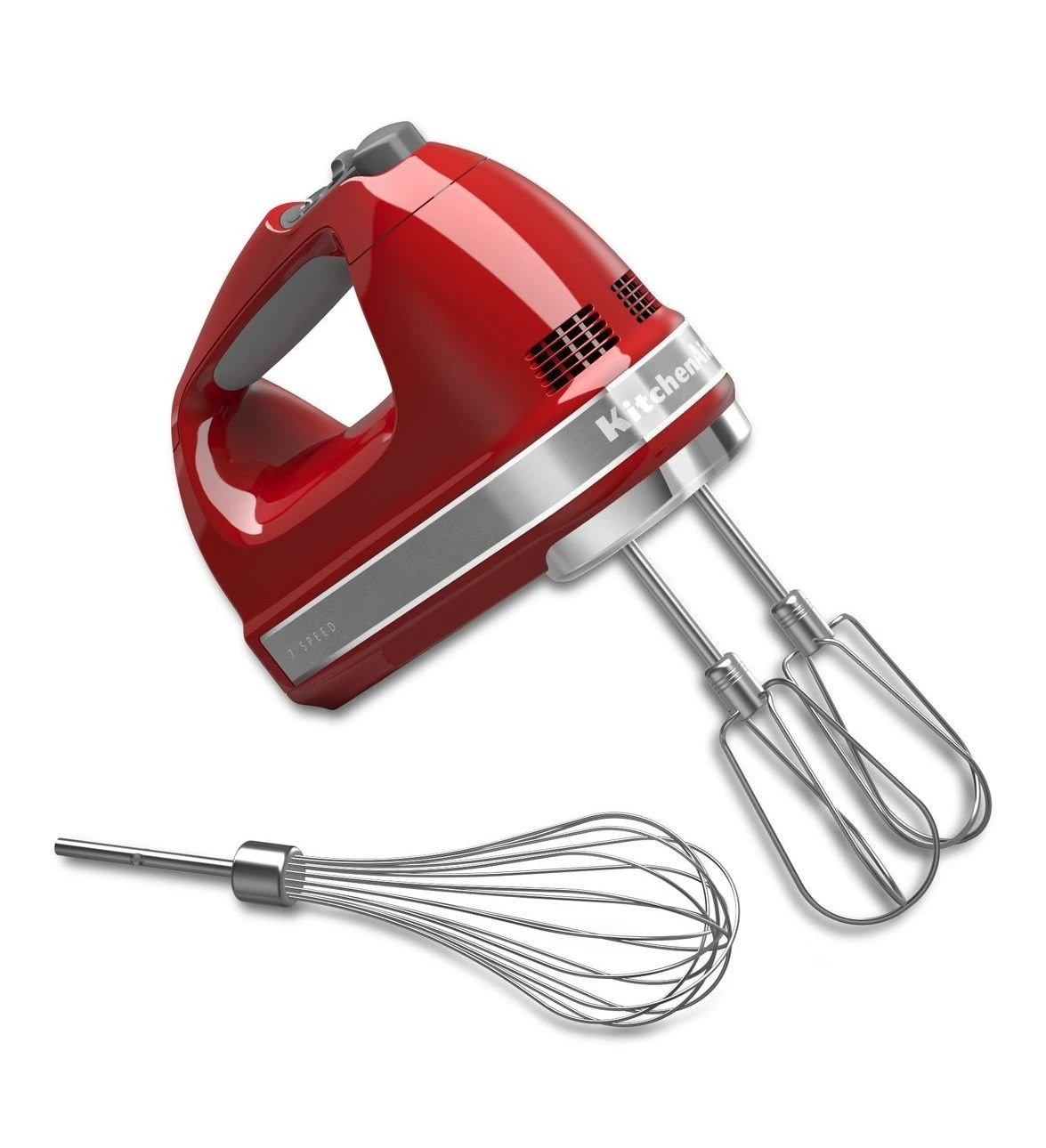 KitchenAid 7-Speed Hand Mixer | Empire Red 3 KitchenAid 7-Speed Hand Mixer | Empire Red