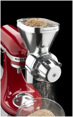 KitchenAid Grain Mill Attachment -KitchenAid Sales kitchenaid grain grinder popup