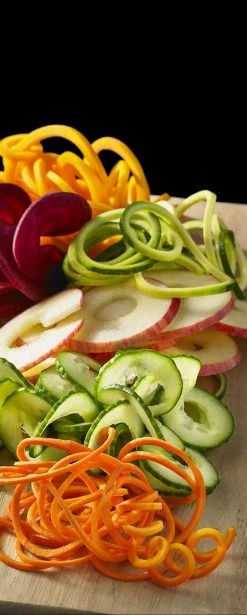 KitchenAid Spiralizer Attachment (Fits All KitchenAid Stand Mixers) - Includes 3 Spiralizing Blades, 3 Slicing/Coring Blades, & 1 Peeling Blade -KitchenAid Sales kitchenaid ksm2apc spiralizer