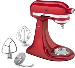 KitchenAid 5-Quart Artisan Design Series Tilt-Head Stand Mixer | Candy Apple Red -KitchenAid Sales kitchenaid mixer candy apple red 2 ksm155gbca popup