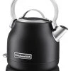 KitchenAid Stainless Steel 1.25L Electric Kettles | Multiple Colors Available -KitchenAid Sales kitchenaid matte black electric tea kettle kek1222bm 1 1